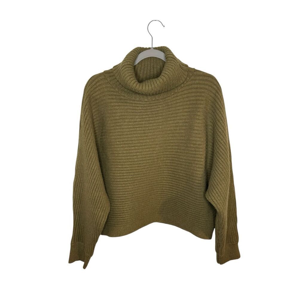 Baltic Born Malcolm Turtleneck Sweater Olive Green Size XL
